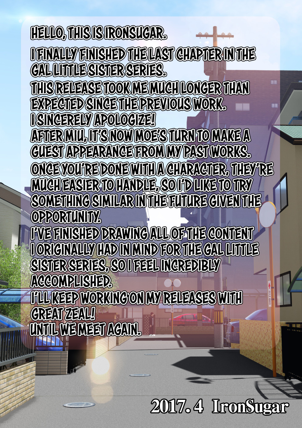 Hentai Manga Comic-I Was House Sitting With My Gal Little Sister, and We Ended Up Fucking Like Rabbits-Read-142